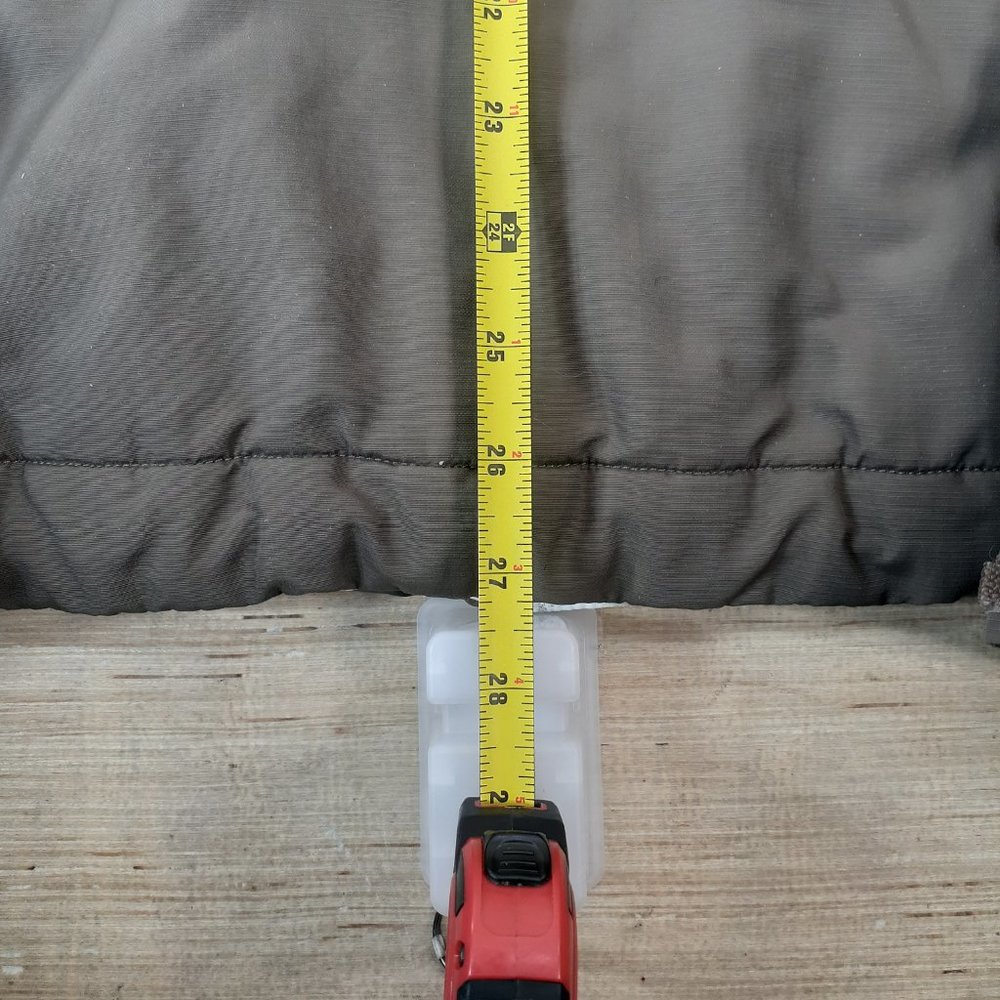 Women's The North Face HyVent Jacket Green and White (Missing Hood) - Med - Picture 12 of 12